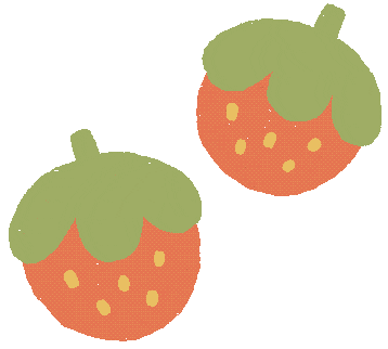 Fruit Strawberry Sticker