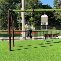 ESPyouandme fall swing pompom graceful GIF