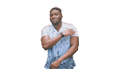 Bbnaija Brushing Shoulders Sticker by Big Brother Naija