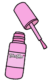 Glue Sticker by Trés She