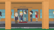 crowd talking GIF by South Park 