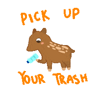 Recycle Timo Sticker by Anak Rimba Books