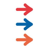 Arrow Click Sticker by KSA nationaal