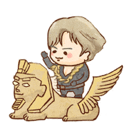 King Kong Egypt Sticker