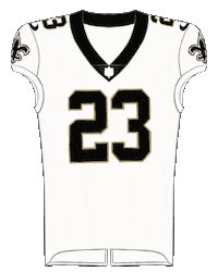 Nfl Jersey Sticker by New Orleans Saints