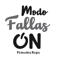 Valencia Falles Sticker by Peinetta Roja