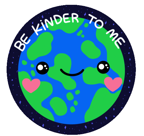 Be Kind Illustration Sticker
