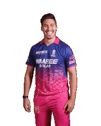 Halla Bol Pink Sticker by Rajasthan Royals