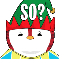 Who Cares So What Sticker by Pudgy Penguins