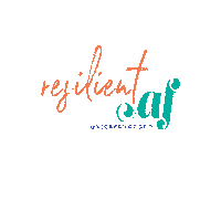 Gratitude Get Back Up Again Sticker by vickeryandco