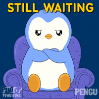 Bored Hurry Up GIF by Pudgy Penguins
