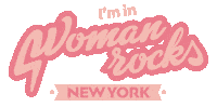 Newyork Sticker by Woman Rocks