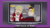 guy fieri ribs GIF by South Park 