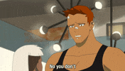 No You Dont Kara Danvers GIF by Adult Swim