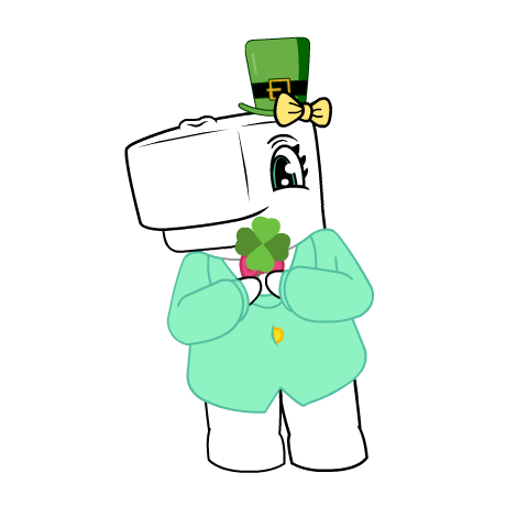 St Patricks Day Bitcoin Sticker by Ordinary Friends