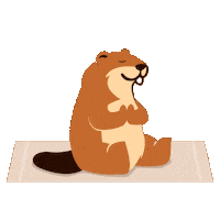 Floating Deep Breath Sticker by WorkBeaver