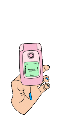 I Love You Pink Sticker by doña batata
