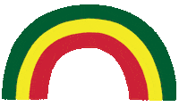 Happy Rainbow Sticker