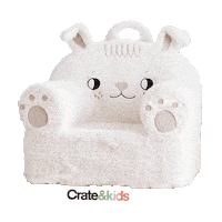 Kids Bunny Sticker by Crate and Barrel