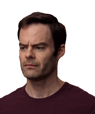 Bill Hader Ugh Sticker by HBO