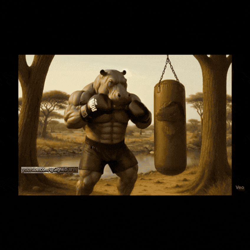 Beast Mode Knockout GIF