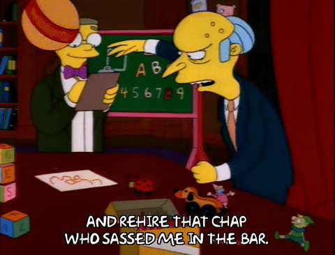 Throwing Season 3 GIF by The Simpsons