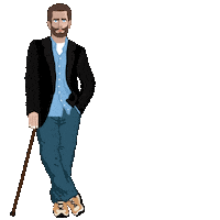 Gregory House Ecuador Sticker