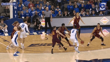 slam dunk GIF by Creighton University Athletics