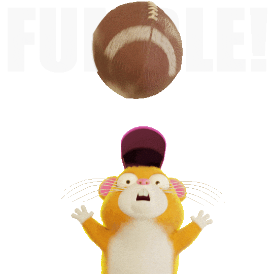 Football Hamster Sticker by Grind