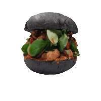 Vegan Veganburger Sticker by Roll Eat