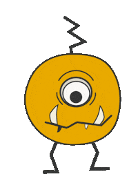 Cute Monster Sticker