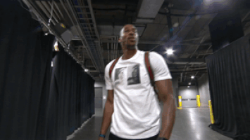 dwight howard arrival GIF by NBA