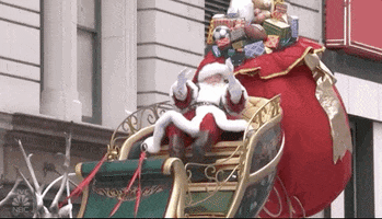 Santa Claus GIF by The 97th Macy’s Thanksgiving Day Parade