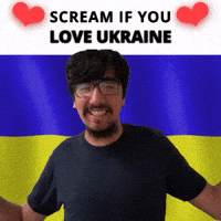 SCREAM IF YOU LOVE UKRAINE