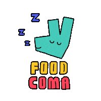 food coma love Sticker by Deliveroo