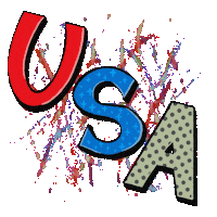 Celebrate United States Sticker
