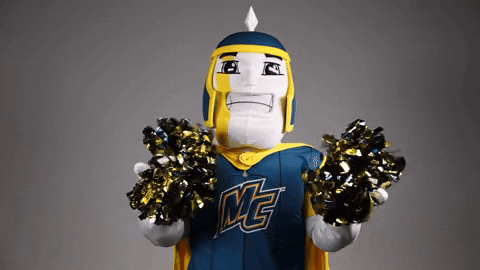 Mascot Mack GIF by Merrimack College