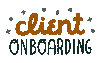 Work Client Sticker by Courtney Ahn Design