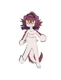 FefeWolfy walking walk anthro funny walk Sticker