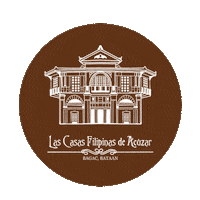 lascasasfilipinasdeacuzar filipinas las casas las casas bataan Sticker