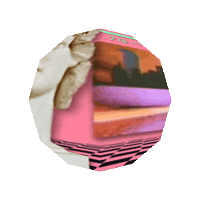 Macintosh Plus Vaporwave Art Sticker by Database數據