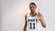 navyathletics navy athletics navy basketball navy mens basketball jaylen walker GIF