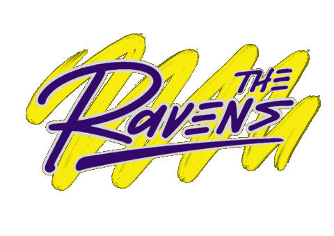 Ravens Kj Sticker by ASF brush