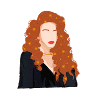 Red Hair Cabello Sticker by TataOroProductos