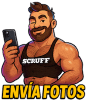 Scrufflatino Sticker by SCRUFF