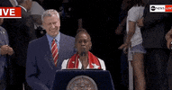 news uswnt equal pay bill de blasio parade of champions GIF