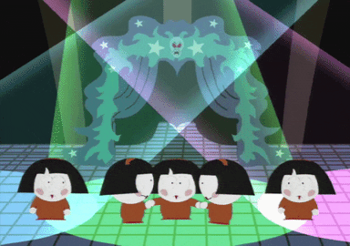 dog asian GIF by South Park 