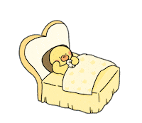 Tired Night Sticker