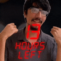 13 hours left