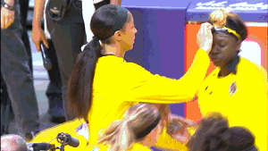 los angeles sparks glasses GIF by WNBA